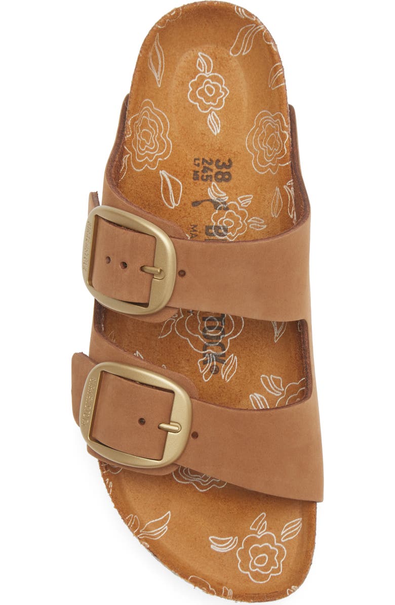 Birkenstock Arizona Big Buckle Slide Sandal, Alternate, color, Mink