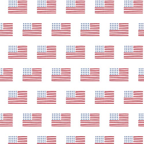 Lila And Hayes Charles Boys' Short Set In American Flag