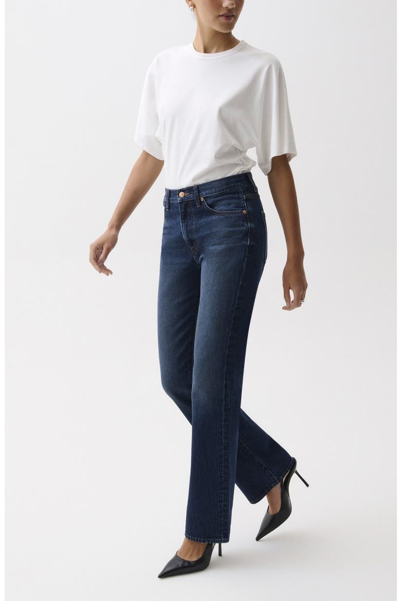 Dakota High Waist Bootcut Jeans, Alternate, color, SKYSCRAPER