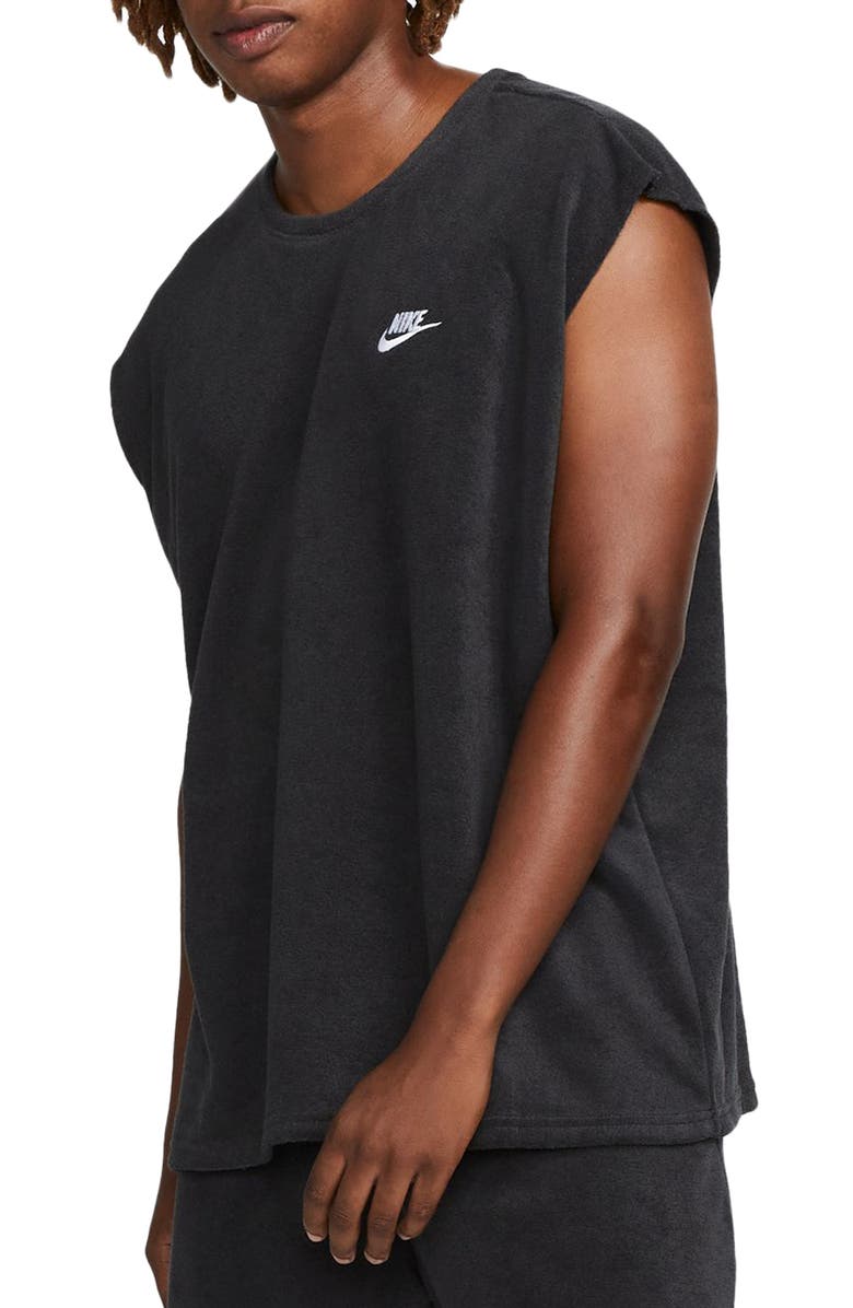 Nike Terry Logo Muscle Tee, Alternate, color,