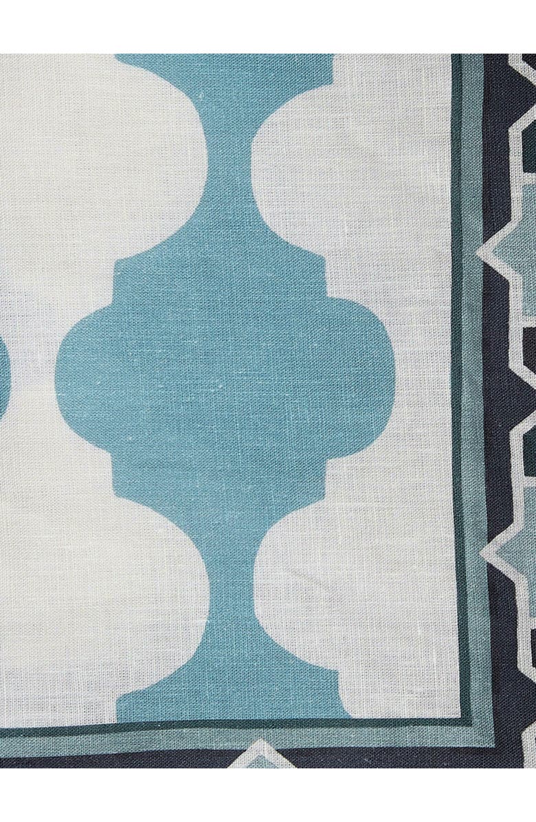La DoubleJ Large Tablecloth, Alternate, color, Plaza Sky Blue
