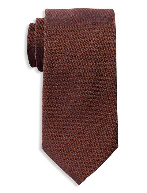 Big & Tall Woven Textured Tie