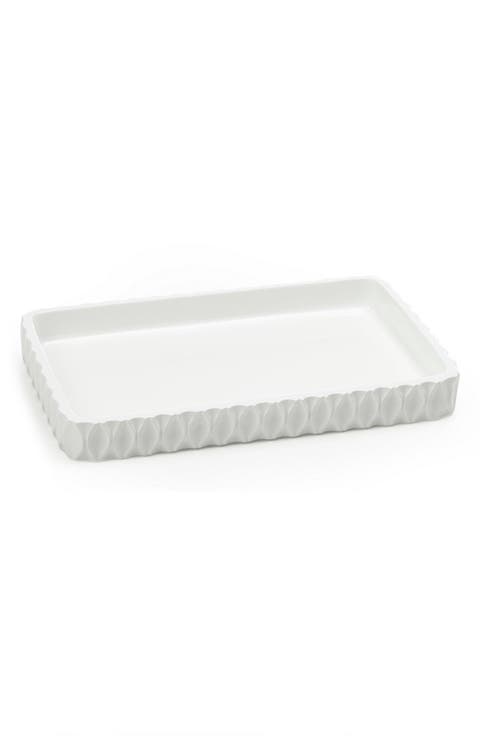 Wave Bathroom Amenity Tray