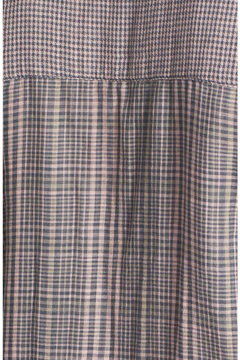 Hinge® Double Face Cotton Shirt, Alternate, color, PURPLE ANTLER PLAID