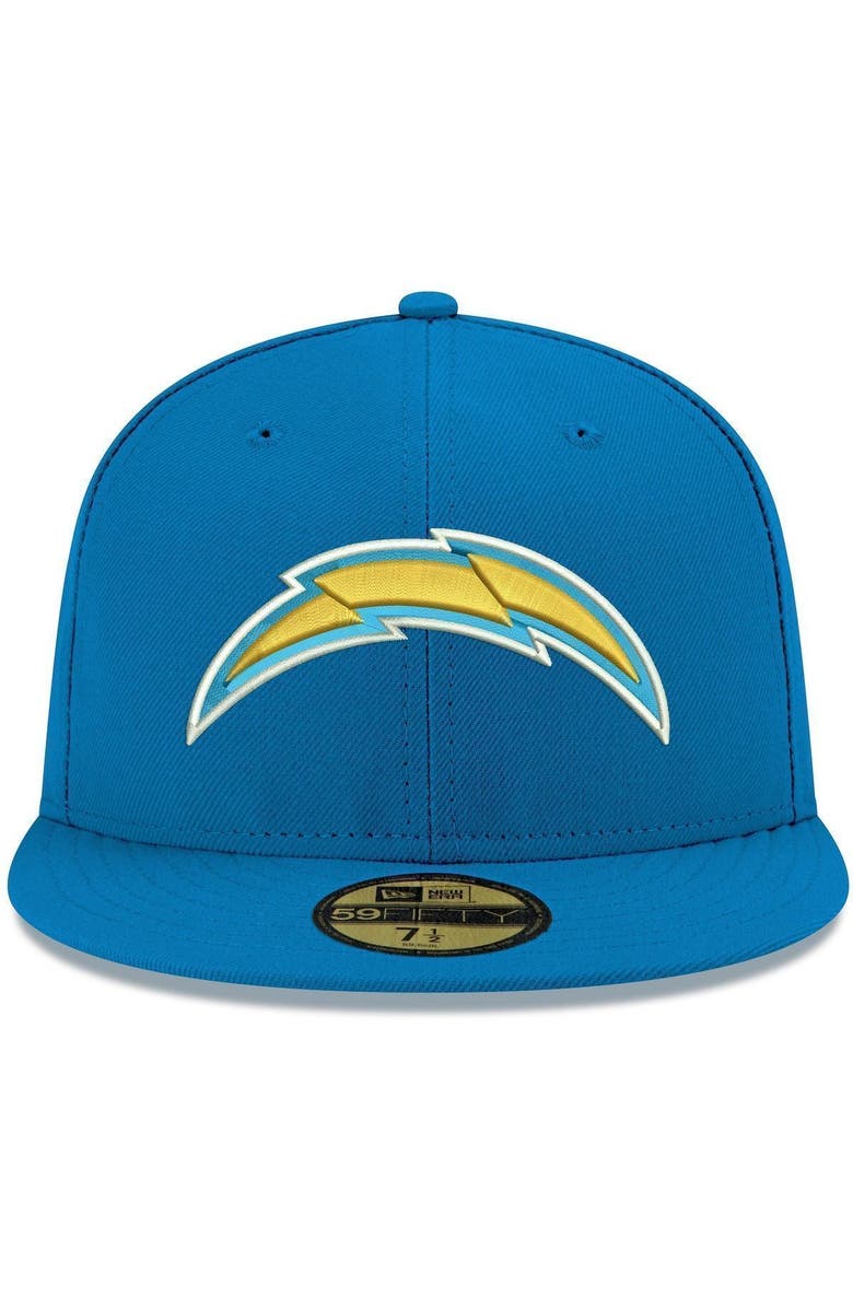 New Era Men's New Era Powder Blue Los Angeles Chargers Team Basic 59FIFTY Fitted Hat, Alternate, color, Blue