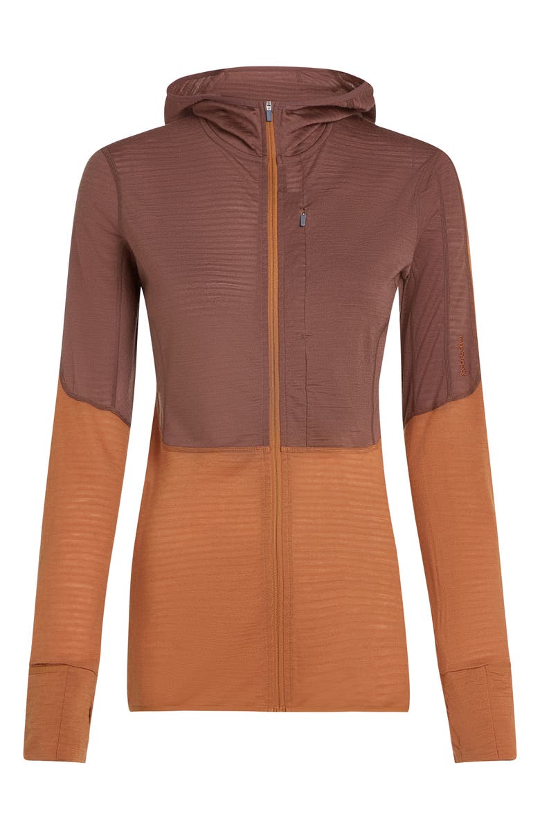 Icebreaker Tencel & Merino 200 Realfleece Descender Zip Hoodie, Alternate, color,