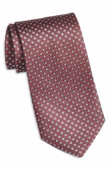 Jack Victor Geometric Silk Tie