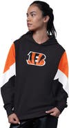 STARTER Women's Starter Black Cincinnati Bengals Scrimmage Hoodie