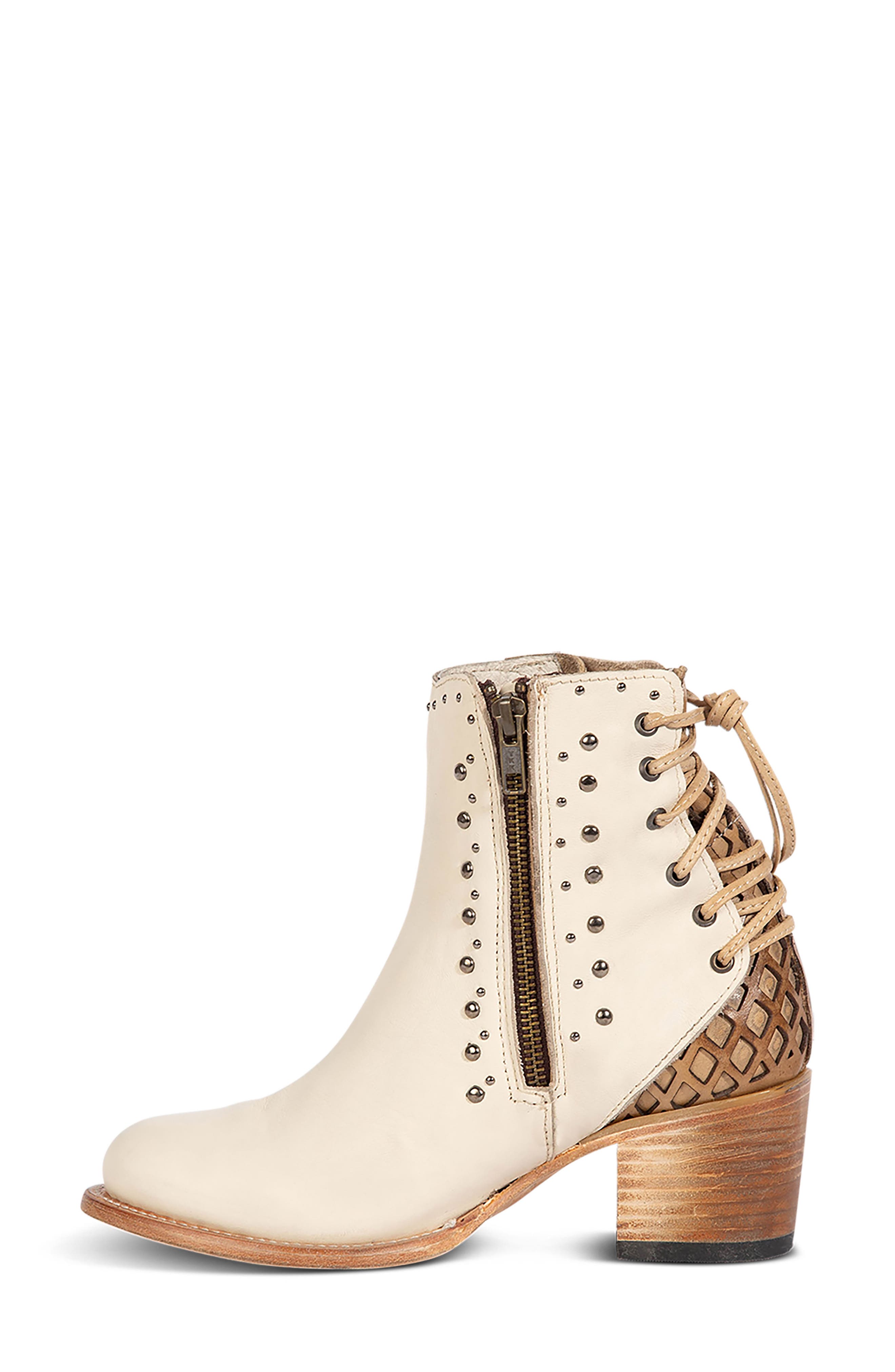 Columbia Leather Bootie, Alternate, color, WHITE