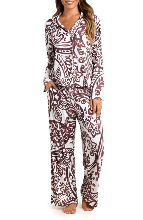 Painted Paisley Pajamas