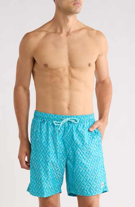 Scotch & Soda Diamond Ampersand Jacquard Swim Trunks
