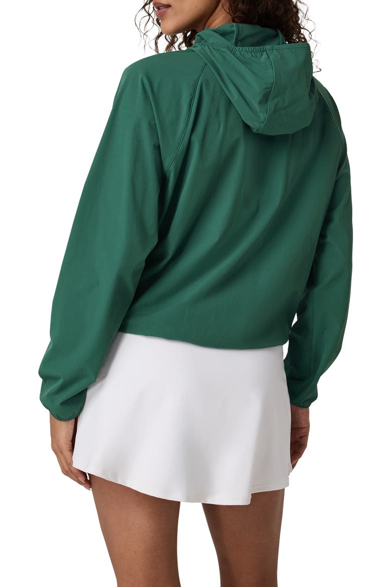 Renew Water Repellent Hooded Jacket, Alternate, color, VIRIDIAN
