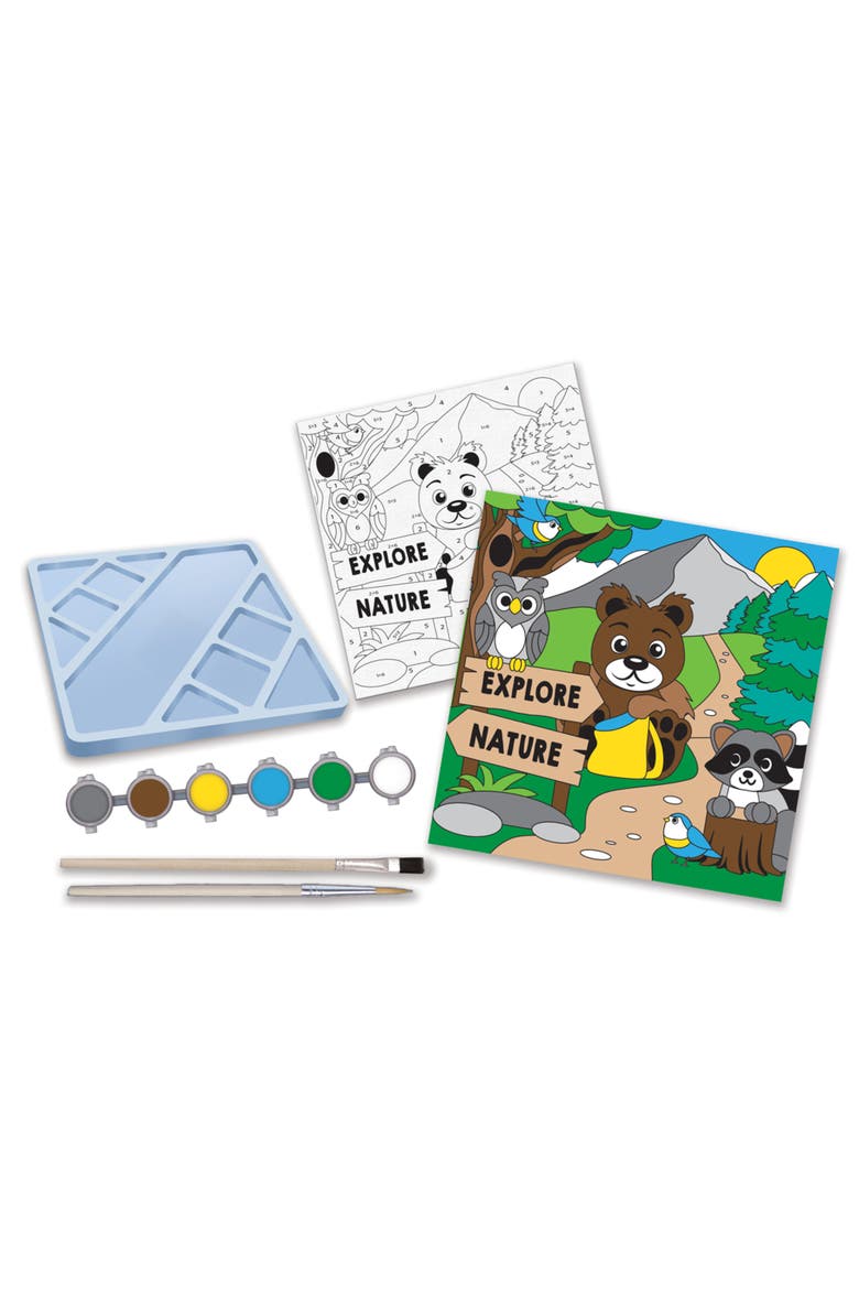 Jr. Ranger - Nature Paint by Number Kids, Alternate, color, Multicolor