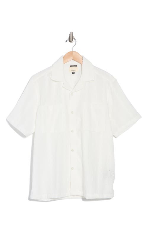 CIVIL SOCIETY CIVIL SOCIETY RUMBOD RELAXED RESORT KNIT CAMP SHIRT