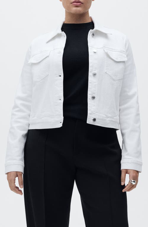 Mango Crop Denim Jacket
