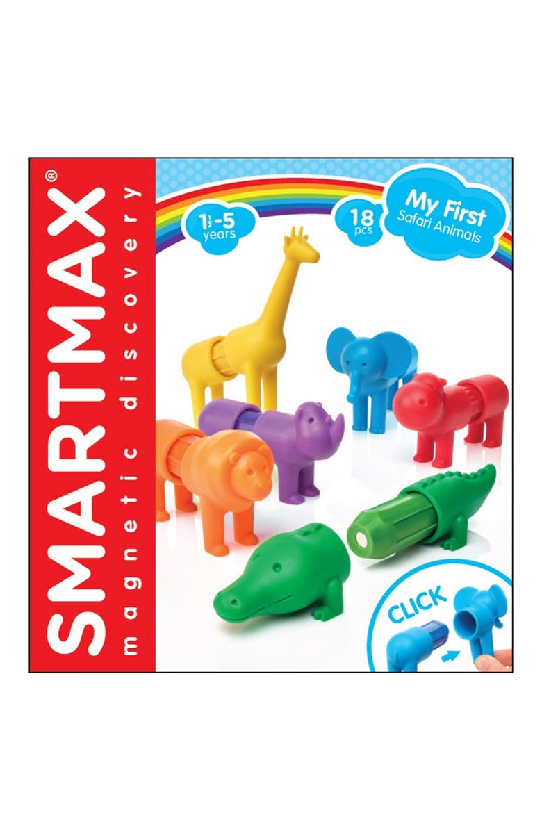 Smart Toys & Games Smartmax<sup>®</sup> My First Safari Animals Set - 18 Pieces, Alternate, color, Multicolor