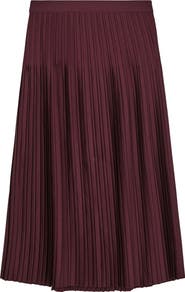 Reiss Savannah High Waist Pleated Skirt