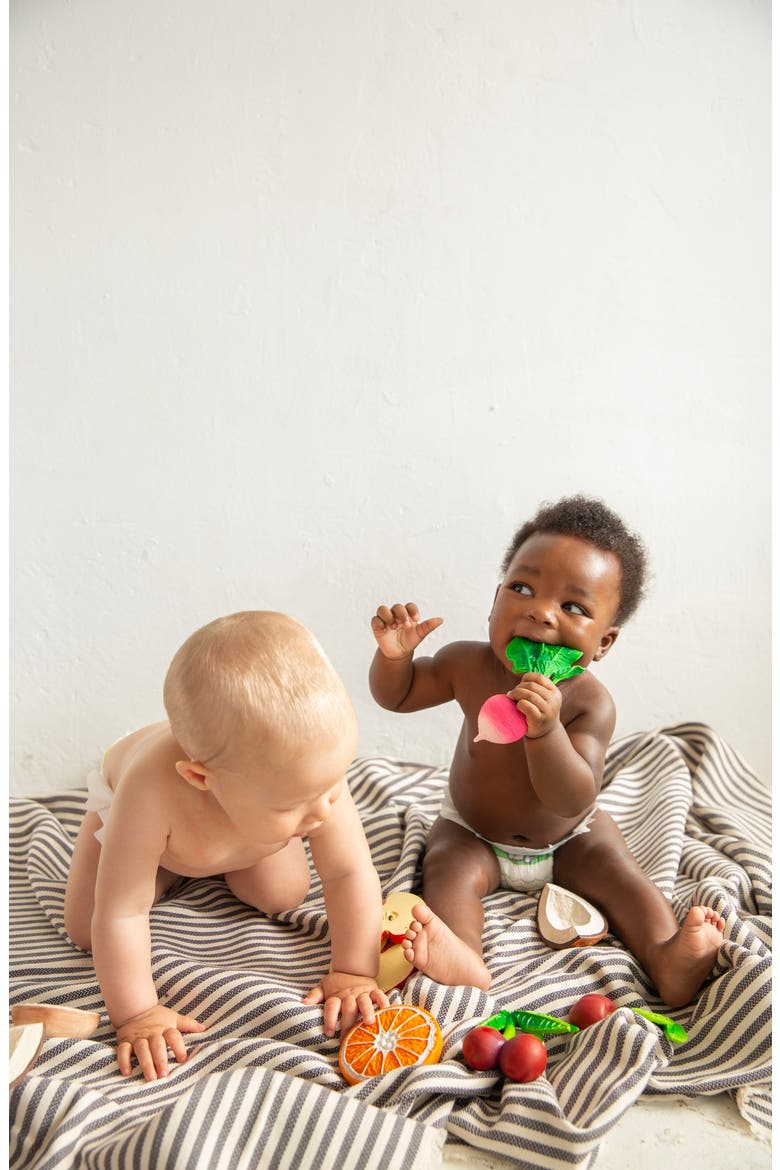 Ramona the Radish Teething Toy, Alternate, color, NO COLOR