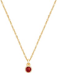 Tiny Blessings 14K Gold Birthstone 12-14" Necklace