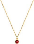 Tiny Blessings 14K Gold Birthstone 12-14" Necklace