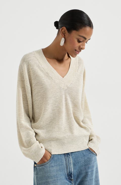 Linen sweater