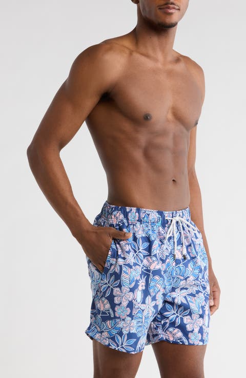 Print Volley Swim Trunks