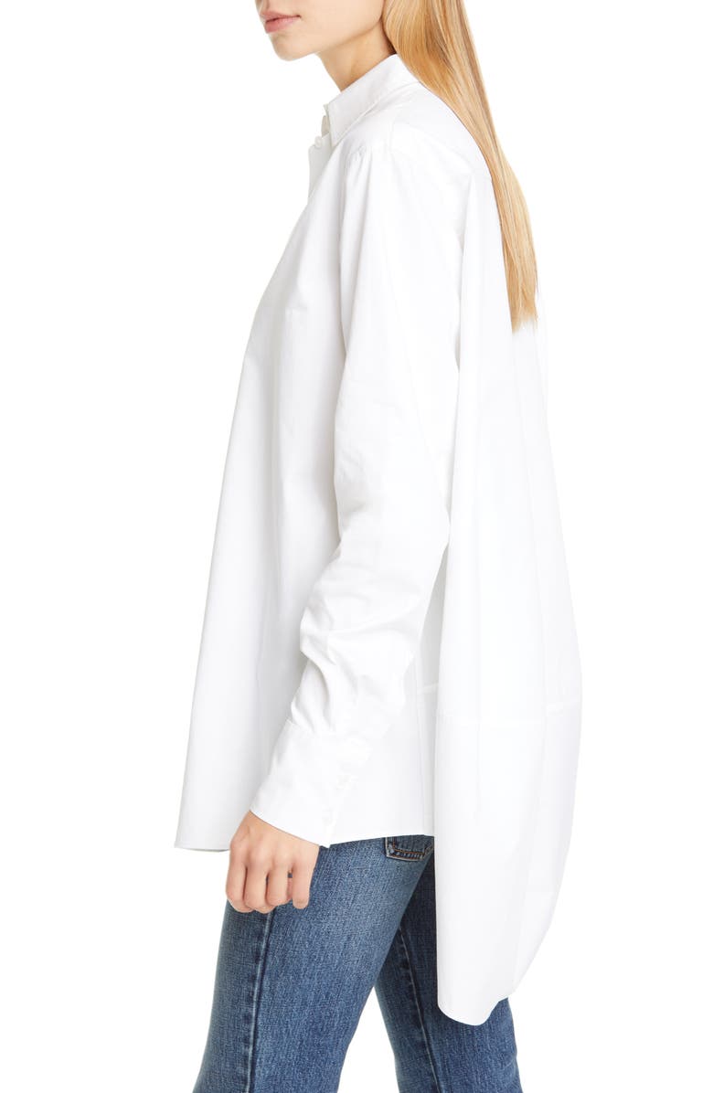 CO A-Line Cotton Poplin Shirt, Alternate, color, 