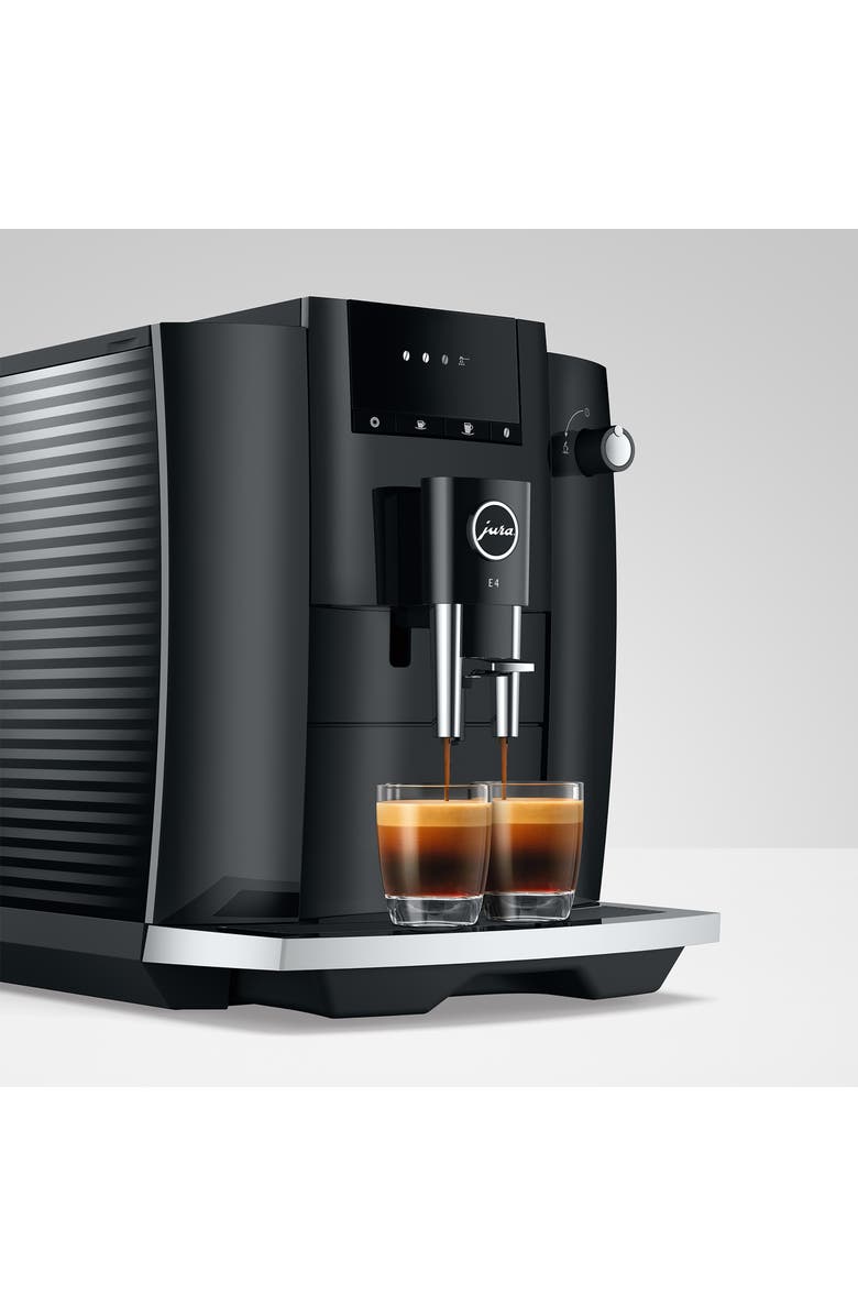 JURA E4 Automatic Coffee Machine, Alternate, color, Black
