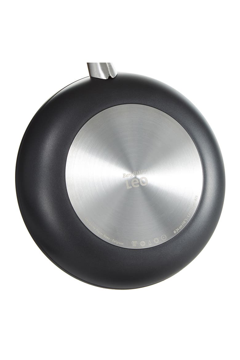 Leo 10-Inch Graphite Frying Pan, Alternate, color, BLACK