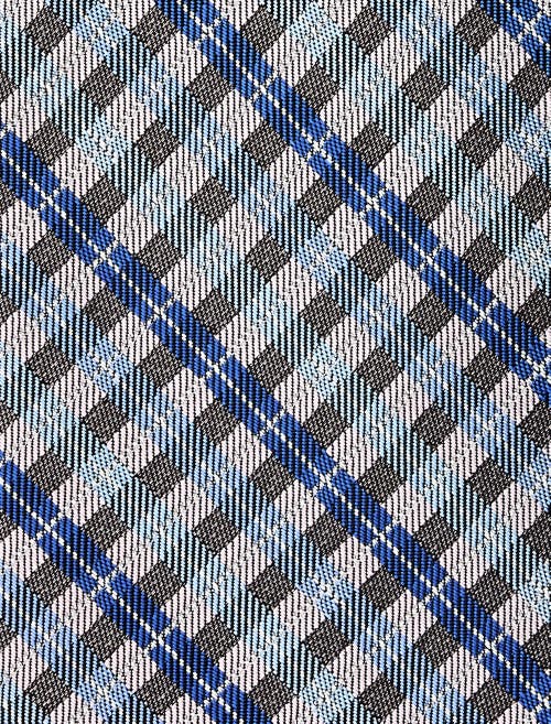 Synrgy By Dxl Big & Tall Check Patterned Tie In Pink