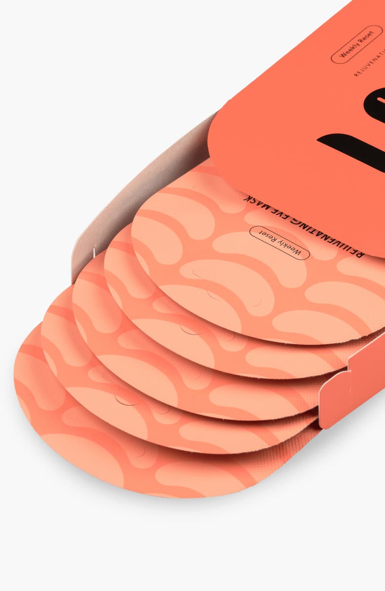LOOPS Weekly Reset 5-Pack Eye Masks, Alternate, color, Orange