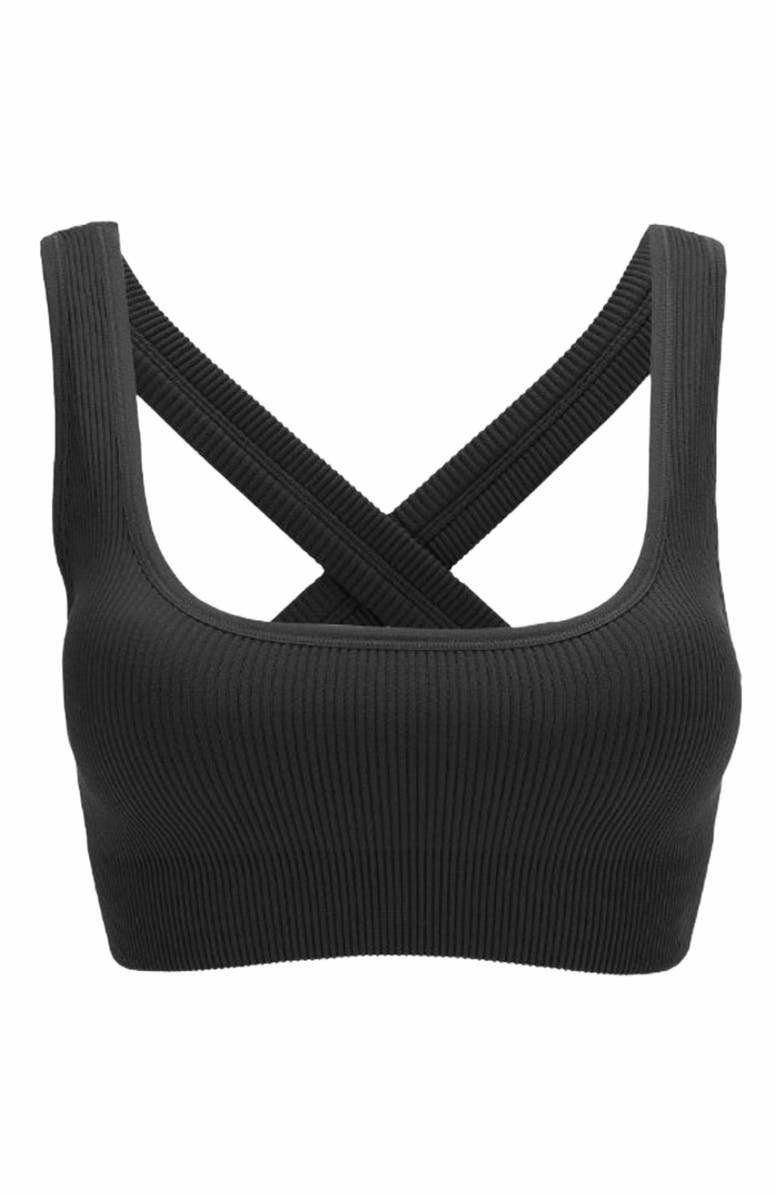 Vitality Synergy X Bra, Alternate, color, Midnight