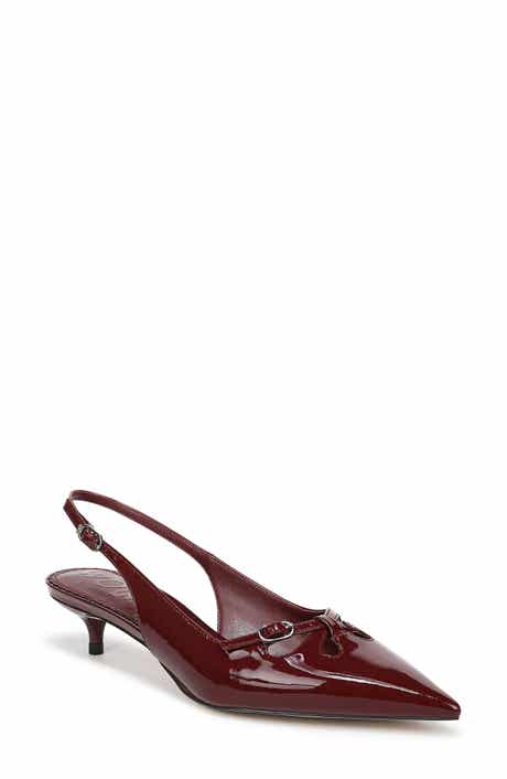 Fauna Kitten Heel Slingback Pump