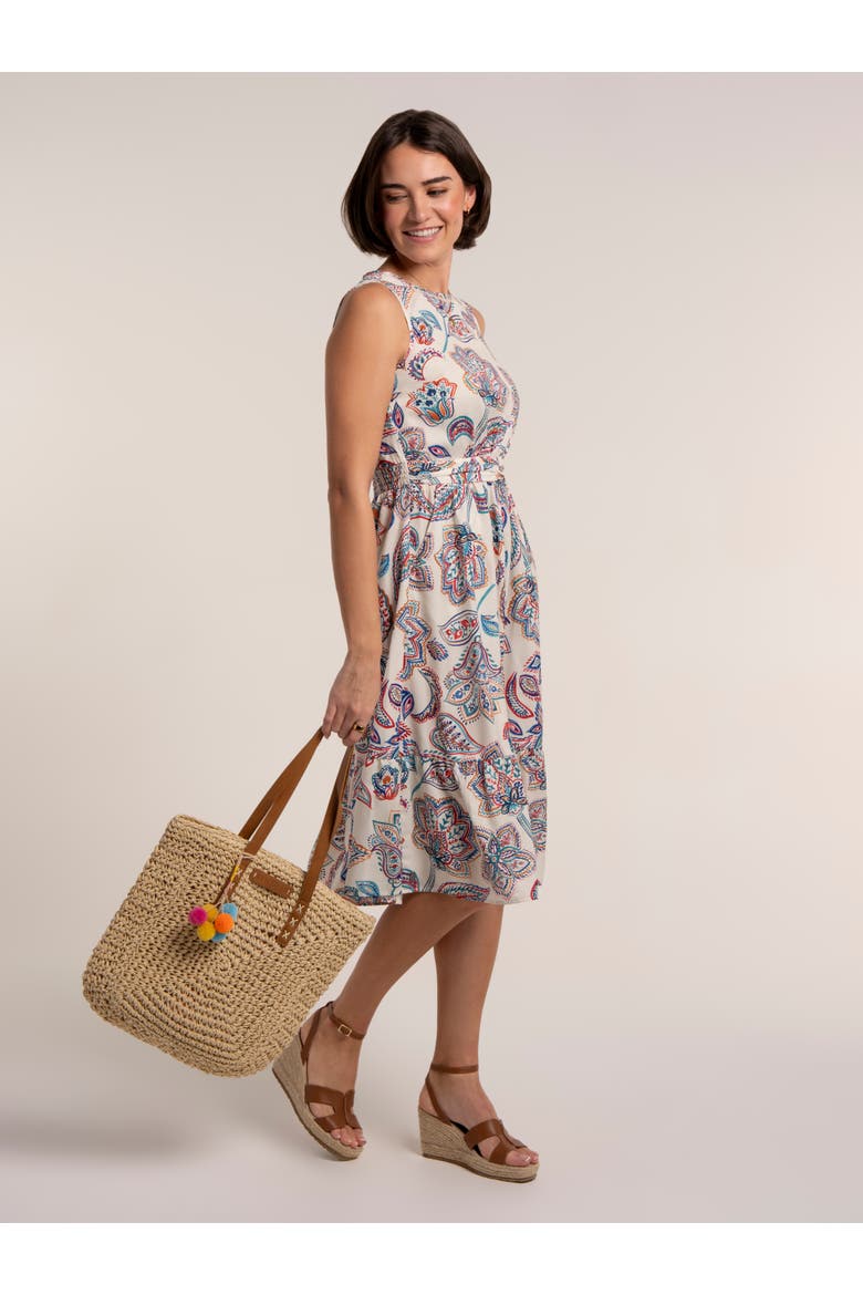 Ioanna Midi Dress, Alternate, color, Multi