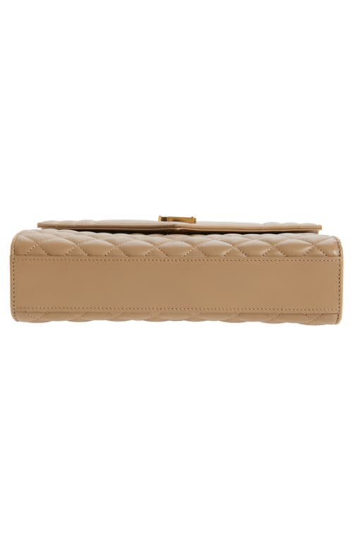 Saint Laurent Medium Cassandra Quilted Leather Envelope Bag