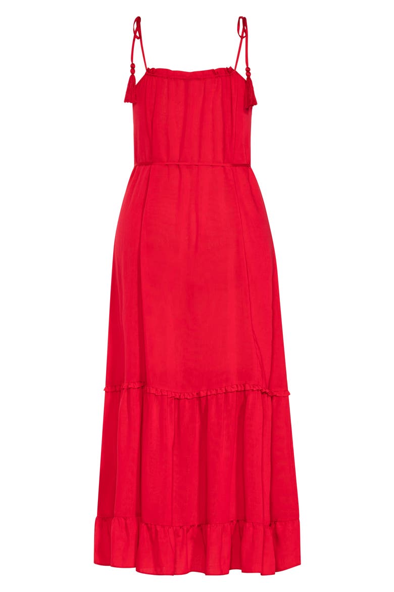 Endless Summer Maxi Dress, Alternate, color, RED LOVE