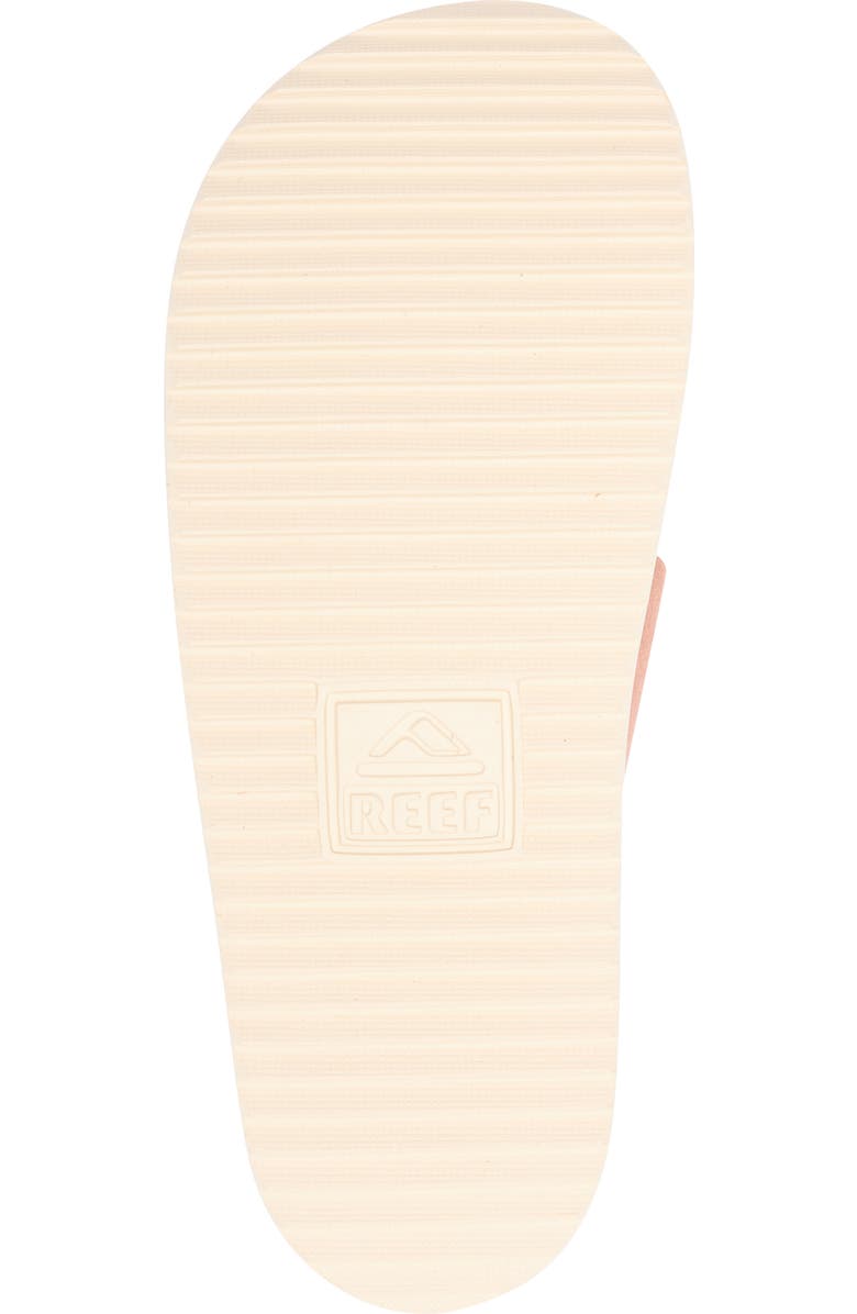 Reef Ojai Ciara Faux Shearling Lined Platform Slide Sandal, Alternate, color, Cork