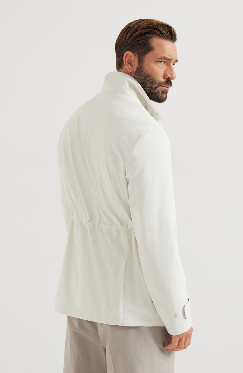 Brunello Cucinelli Field jacket, Alternate, color, Off-White