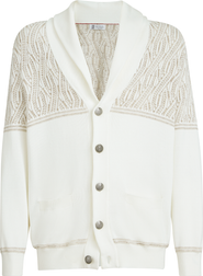 Brunello Cucinelli Jacquard cardigan