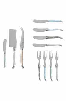 FRENCH HOME Laguiole 11-Piece Cheese Flatware Set