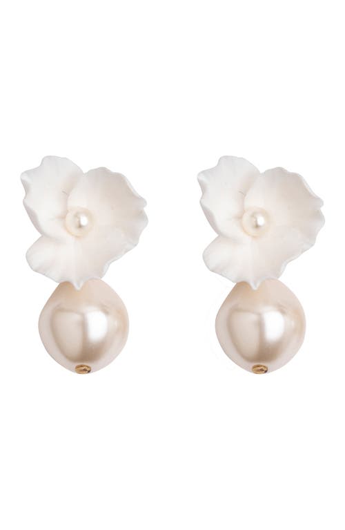 Jennifer Behr Clarabel Drop Earrings In Neutral