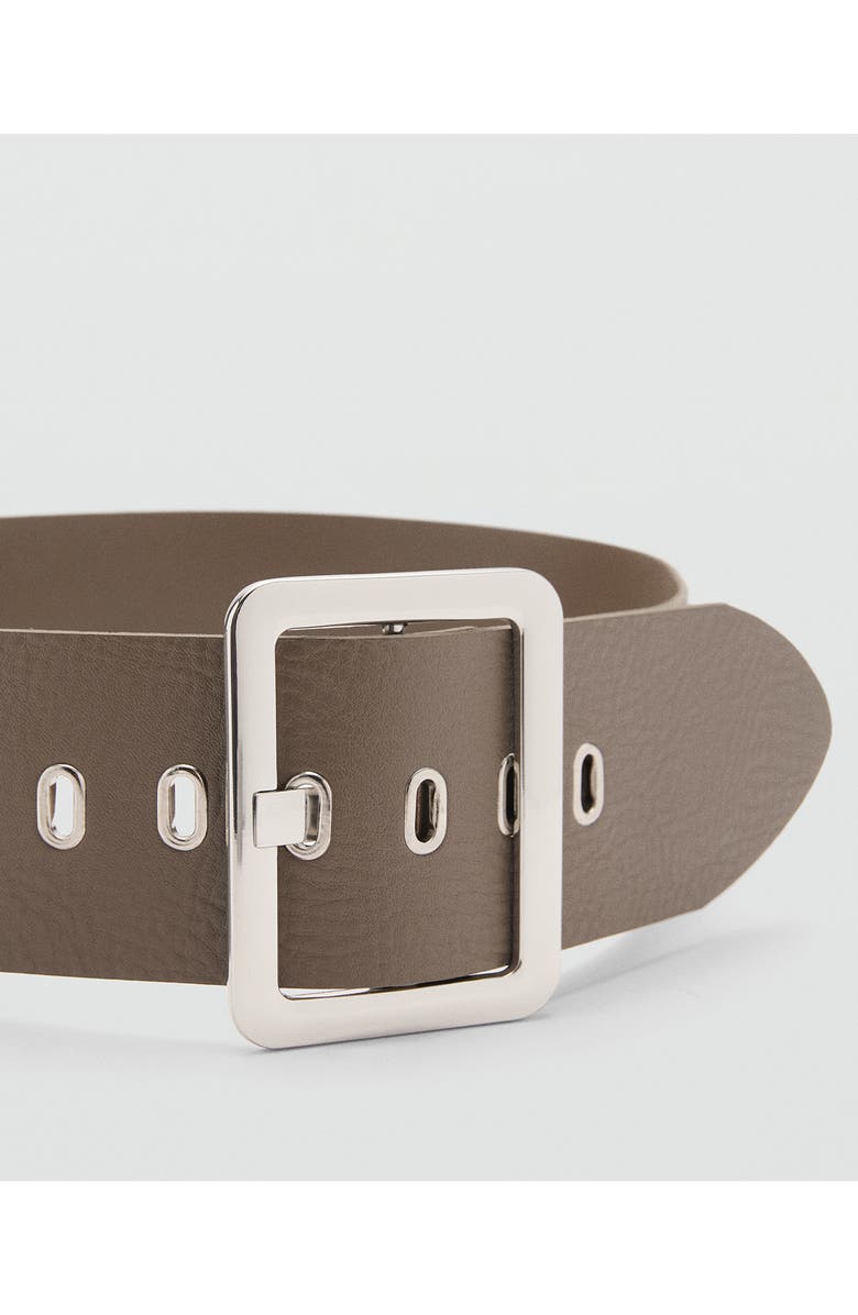 MANGO Leather Belt, Alternate, color, 