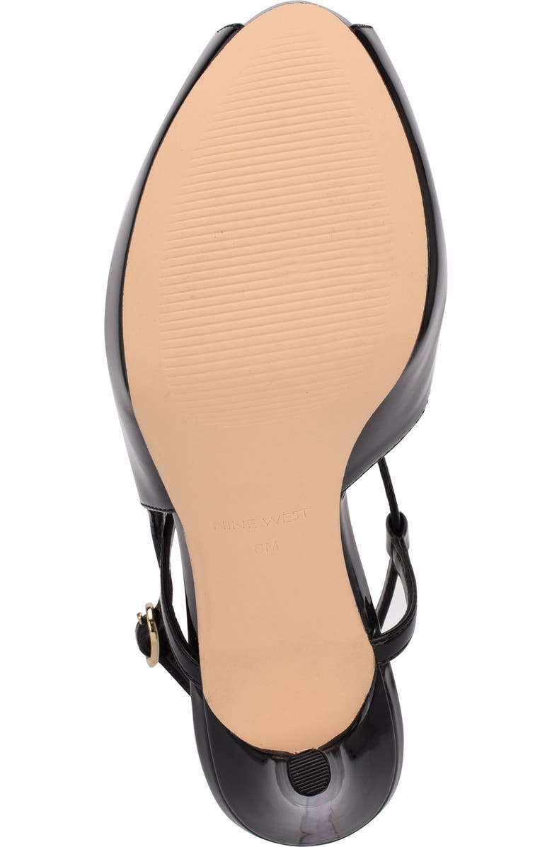 Nine West Hanken Peep Toe Sandal, Alternate, color,