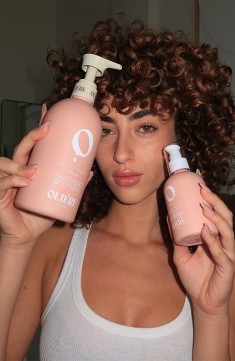 Oliere Paris Hydra Wave Hydrating Curl Hair Serum, Alternate, color, Pink