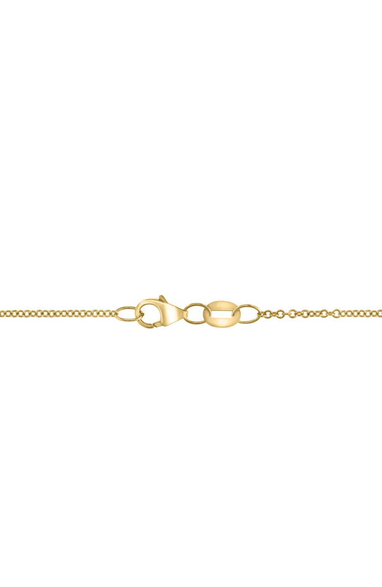 EFFY 14K Yellow Gold 11mm Freshwater Pearl & Diamond Circle Pendant Necklace - 0.28ct., Alternate, color,