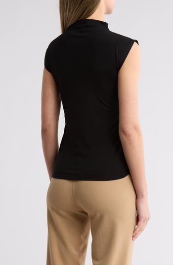 Funnel Neck Ruched Tank