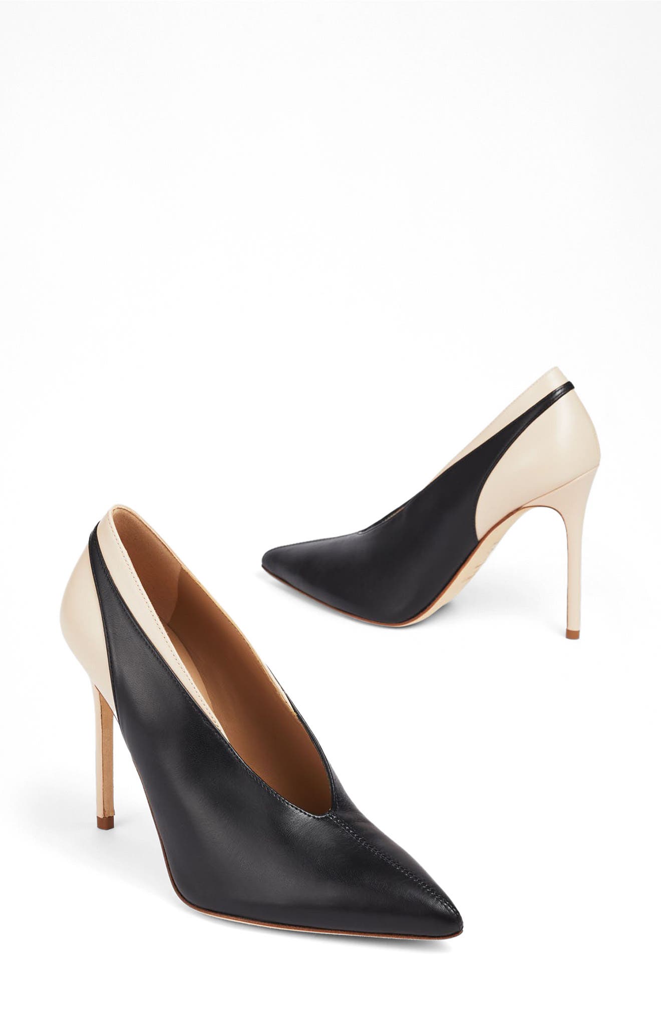 LK Bennett Quinny Two-Tone Pump, Alternate, color, 