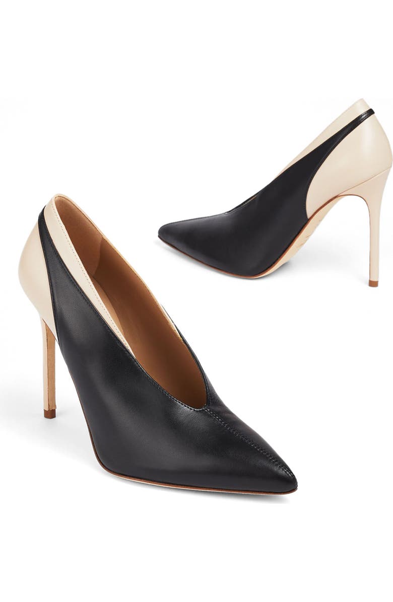LK Bennett Quinny Two-Tone Pump, Alternate, color,