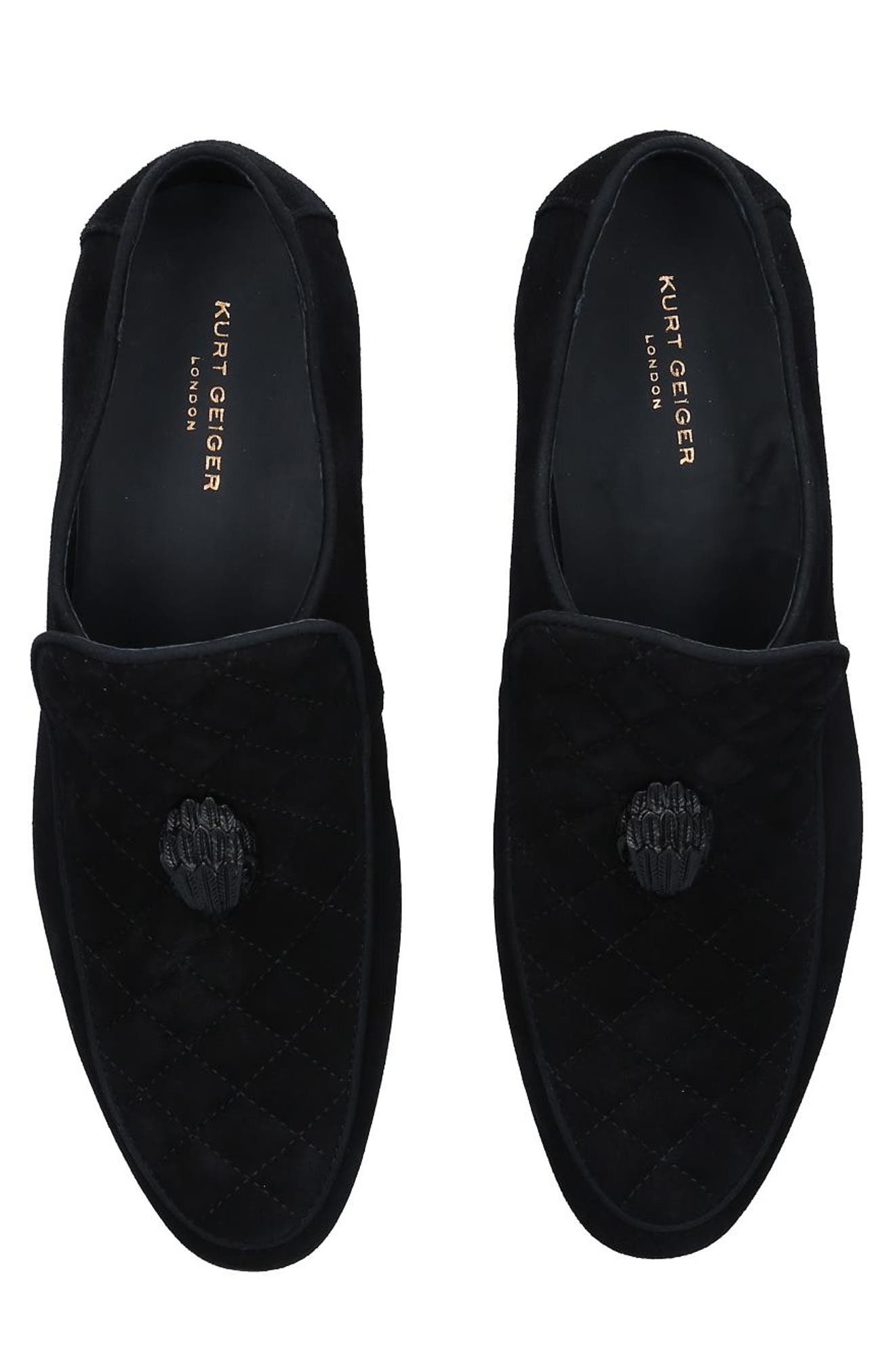 Kurt Geiger London Hugh Eagle Drench Smoking Slipper, Alternate, color, 