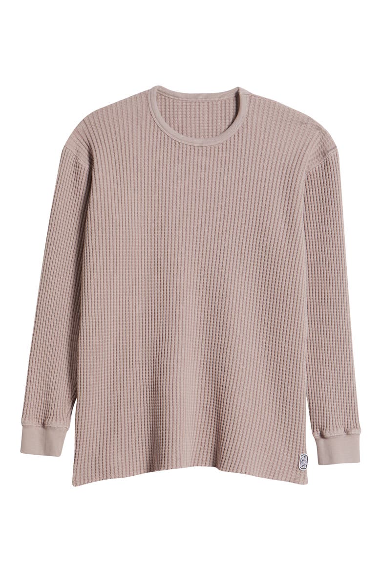 Thermal Knit Long Sleeve T-Shirt, Alternate, color, ANTLER
